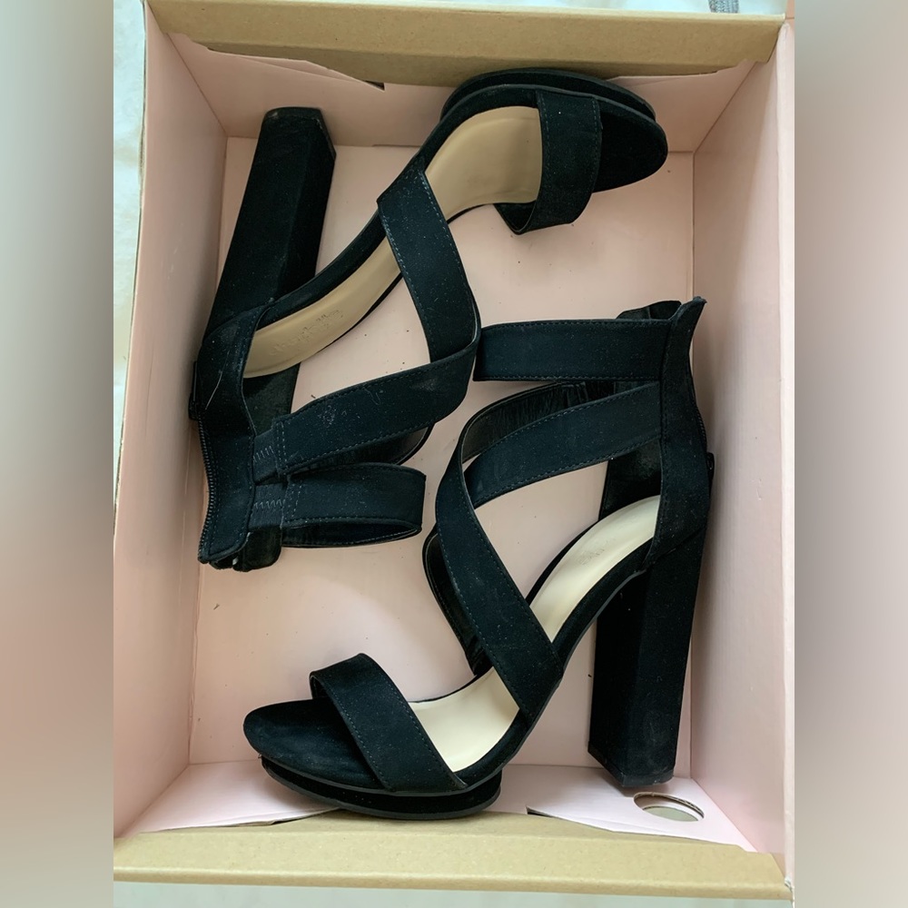 Elegant Black Women's Heels